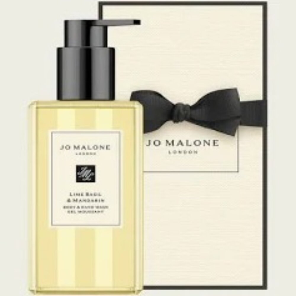JO MALONE Set-Lime Basil&Mandarin Body Wash,Wood Sage Spray-30ml,1.5ml-2pc-NEW - Picture 4 of 15